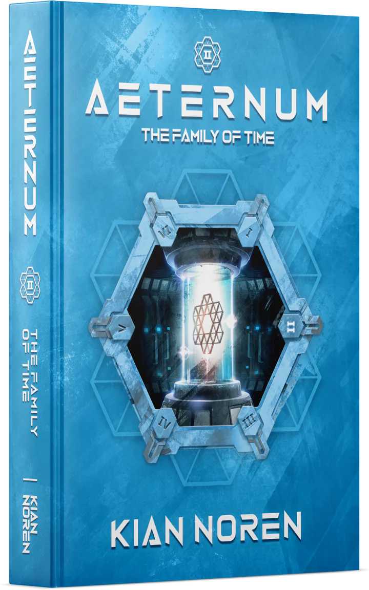 English mockup of Aeternum II: The Family of Time