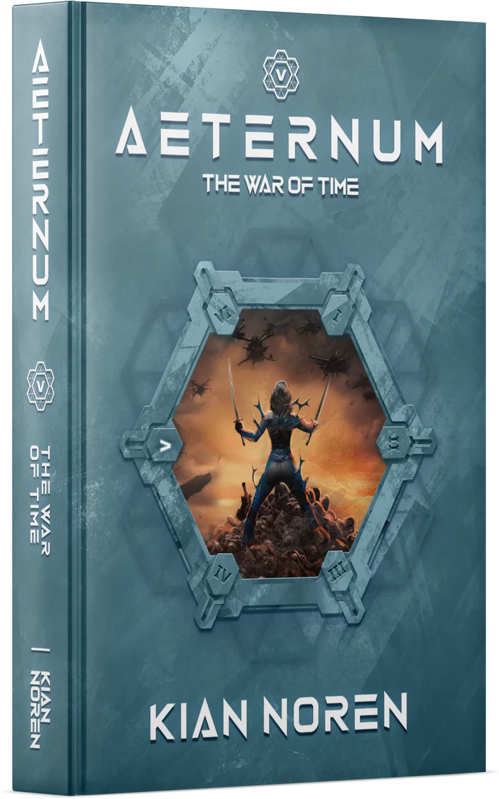 English mockup of Aeternum V: The War of Time