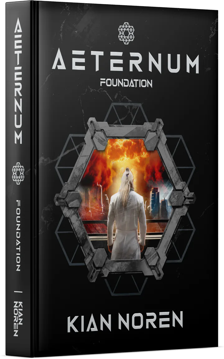 English mockup of Aeternum: Foundation