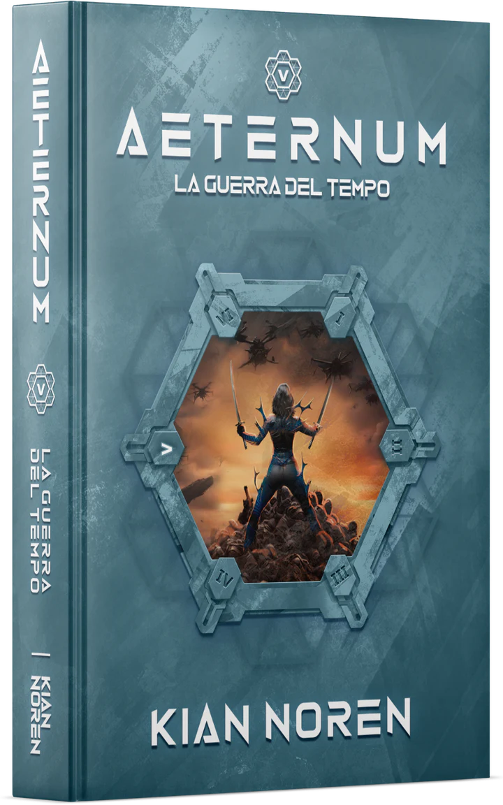 Mockup italiano di Aeternum V: La Guerra del Tempo